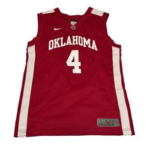 Nike Oklahoma Sooners OU Basketball Jersey #4 Youth Large